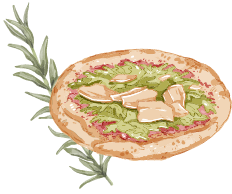 ピザのイラスト