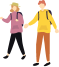 登山のイラスト