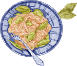 パスタのイラスト